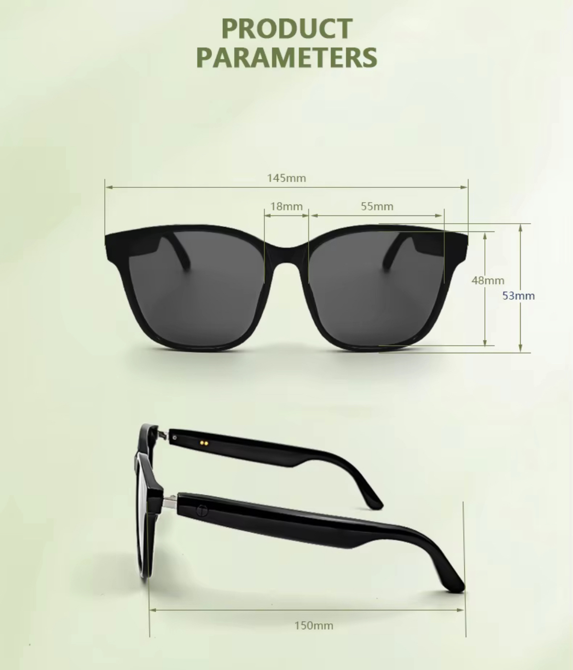 SMART GLASSES GS08